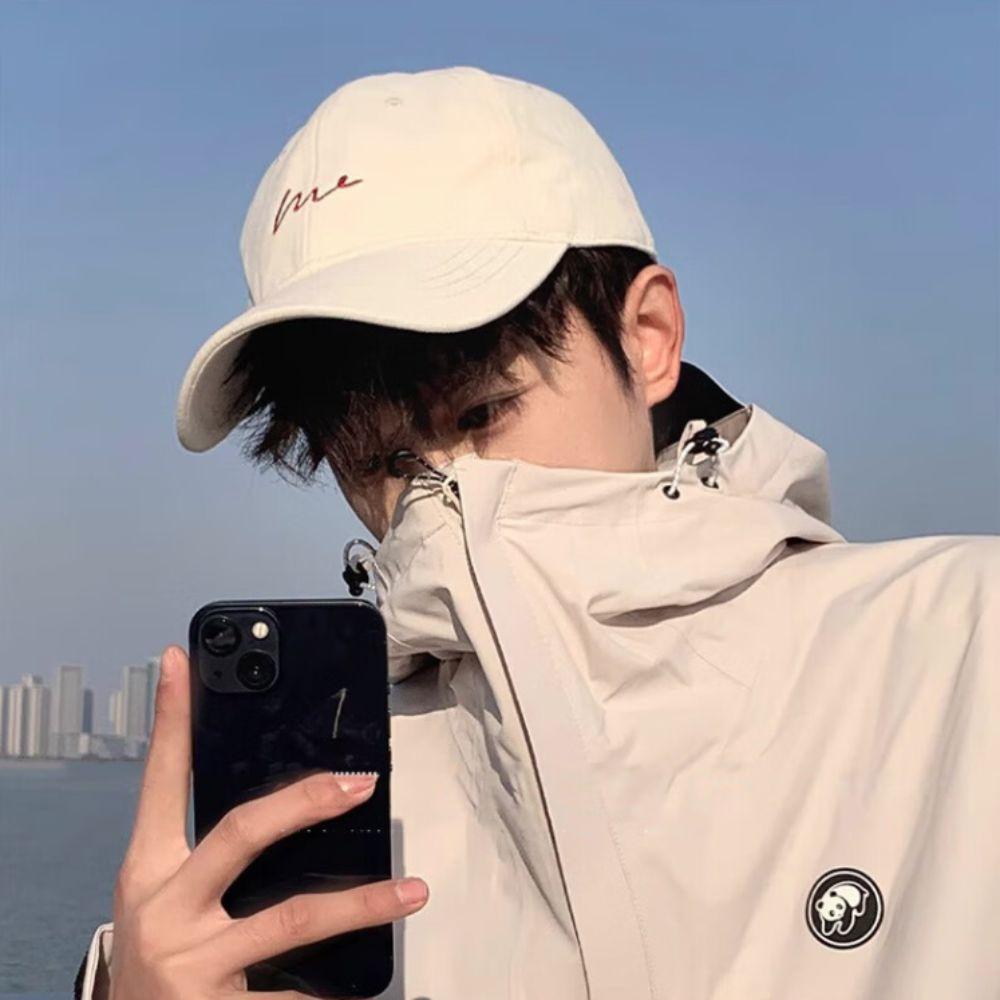 Sunshade Embroidered Baseball Hat Cotton Duck Tongue Hat Fashion Sports Baseball Cap  Men/Women