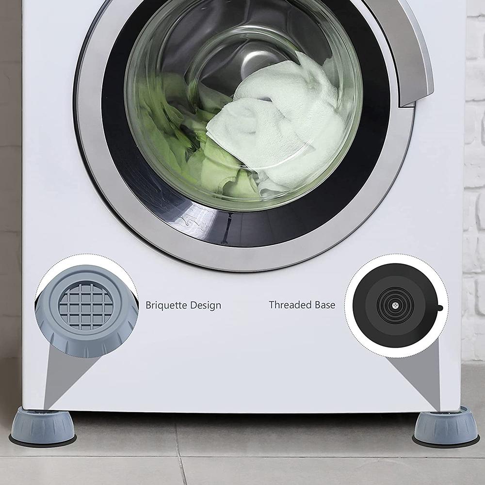 4 шт. опорные подкладки для стиральных машин антивибрационные стопорные подкладки для ног