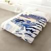 Crater Lake National Park Throw Flannel Throw Blanket: Soft Kid-Friendly Warm Anti-Static All Season Washable Couch Bed Home