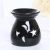 Beautifully Craft Ceramic Incenses Holder Featurings Star And Moon Essential Oil Burners Perfect For Meditations