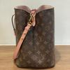 [Pre-Owned] Noe Monogram Coated Canvas And Leather Bucket Bag - Good #QH07DL