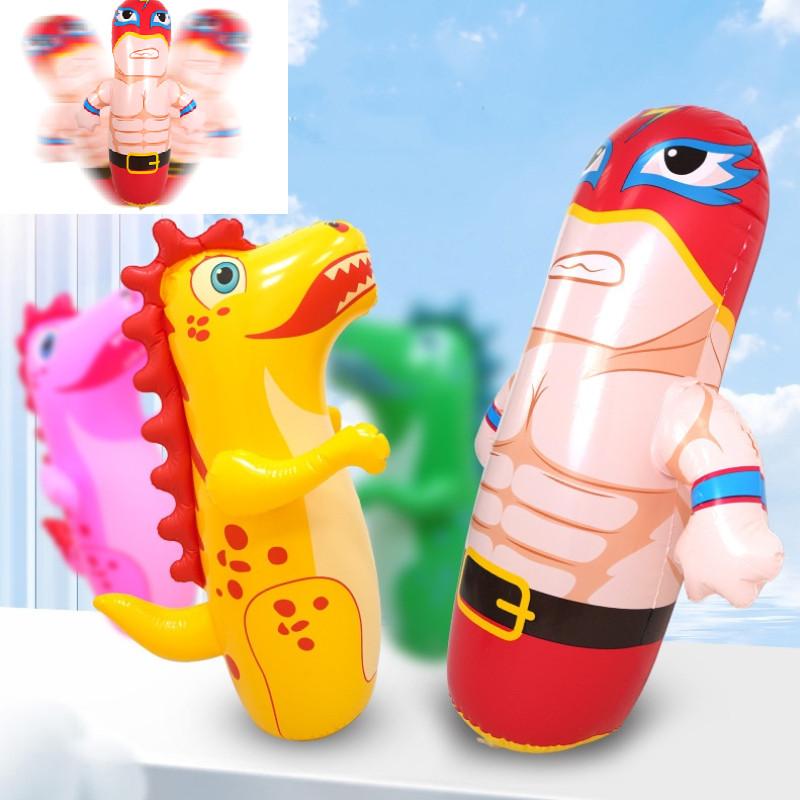 Большая надувная игрушка-неваляшка для снятия стресса, интерактивная кукла для детей и взрослых