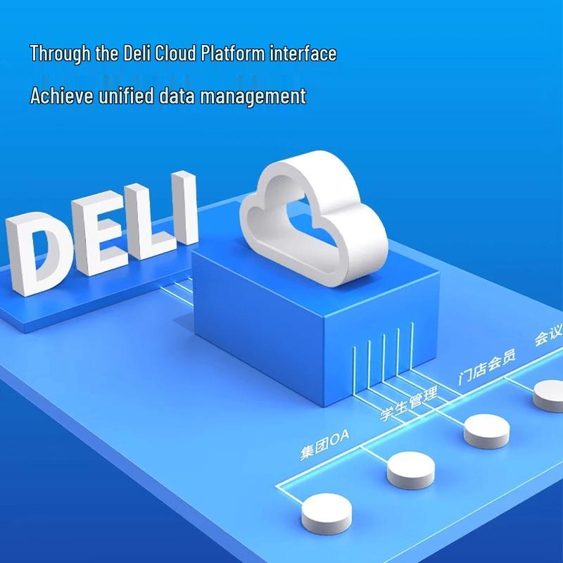 Deli Cloud Attendance Software Service License CN plug (adapter included)