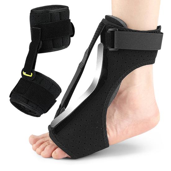 Plantar Fasciitis Night Splint Sock with Fastener Tape Adjustable Universal Fasciitis Splint Achilles Tendonitis Foot Support Brace