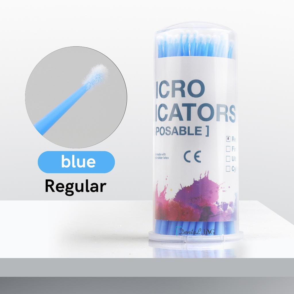 100Pcs/Bottle Dental Disposable Micro Brushes Applicators Micro Brush Dentistry Odontologia Extension Tools Dentistry Materials