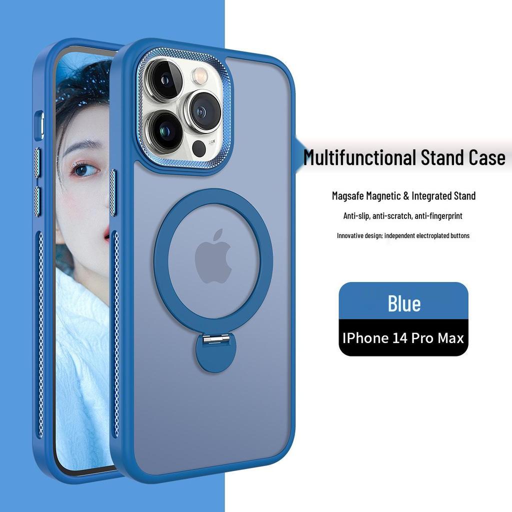 Чехол-подставка с магнитным креплением 360° для iPhone 17 Pro Max с системой охлаждения и защитой от падений по всей поверхности