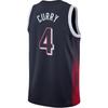Nike Футболка Curry Olympic Away Team USA Dream Team без рукавов для баскетбола, унисекс, темно-синяя 201930-858