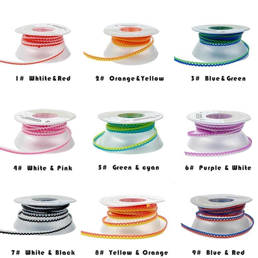 1Roll Closed Dental Ultra Power Chains 4.5m Rubber Bands Orthodontic Elastic Power Chain Hospital