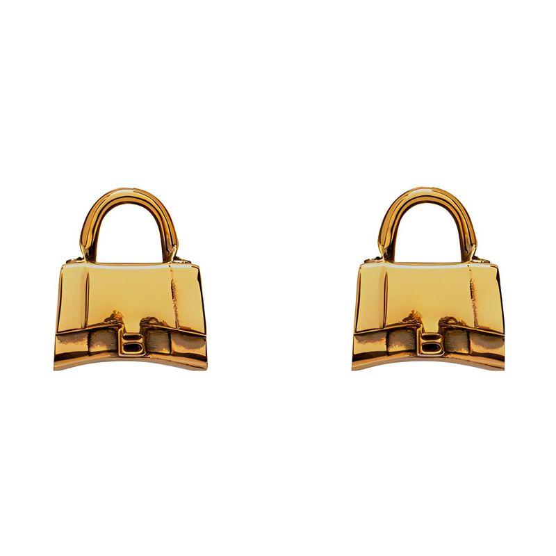 Balenciaga Сумка Серьги-гвоздики XS Женские Аксессуары Золото 700364TZ12G0604