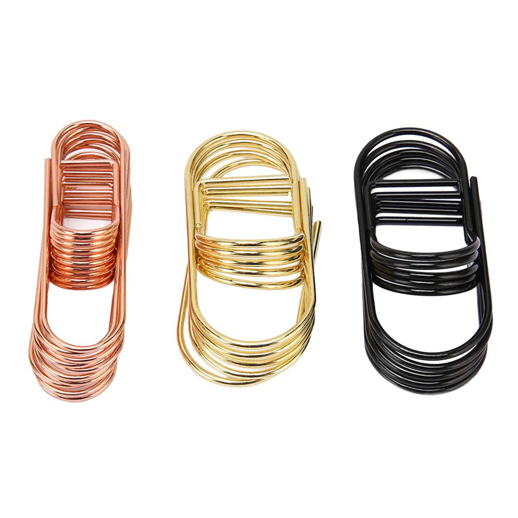 20 шт. Маленькие железные скрепки для бумаги, милые декоративные закладки-скрепки для студентов, канцелярские товары, офисные документы