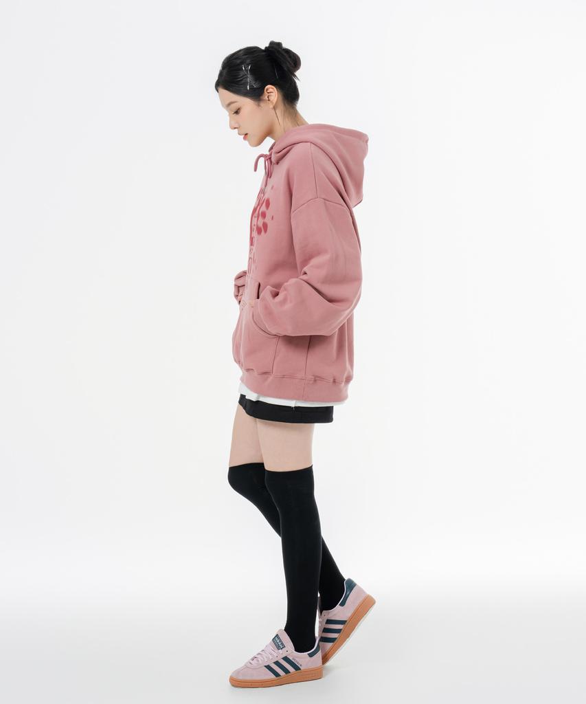 Мягкая толстовка с капюшоном Mods Love Oversized Розовый