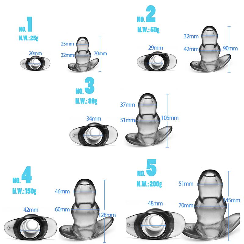 Полая Анальная Пробка Большая Анальная Пробка Хвост Анальные Игрушки Для Взрослых 18 Секс Шоп Мужской Массажер Простаты Огромное Зеркало Анальная Пробка