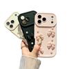 Трехмерный бант для чехла мобильного телефона Apple 17 Pro MaxAir iPhone1615141312 девчачье сердце