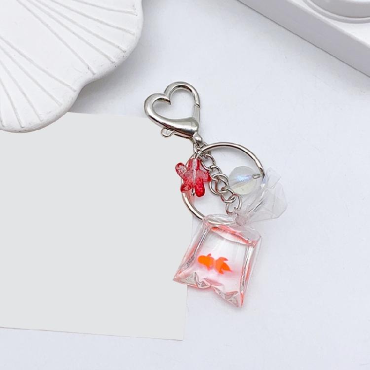 Милый брелок с рыбкой, украшение, брелок для ключей, прекрасная подвеска для сумки, рюкзака, кошелька