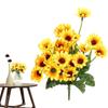Искусственные подсолнухи Подсолнухи Набор из 24 штук Кухонный букет Подсолнухи Центральные украшения для свадьбы Осень