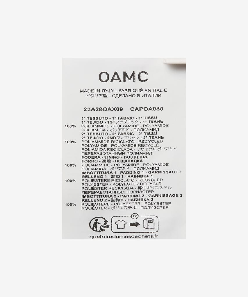 Oamc Reworked Bomber Ma 1 Jacket - Black / 23A28Oax09Capoa080001