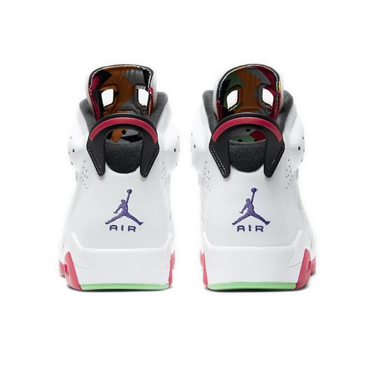Мужские кроссовки Air Jordan 6 Retro Hare серые нейтрально-серые белые CT8529-062