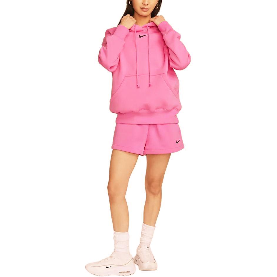 Nike Женская толстовка с капюшоном из флиса Phoenix Playful-Pink DQ5861-675