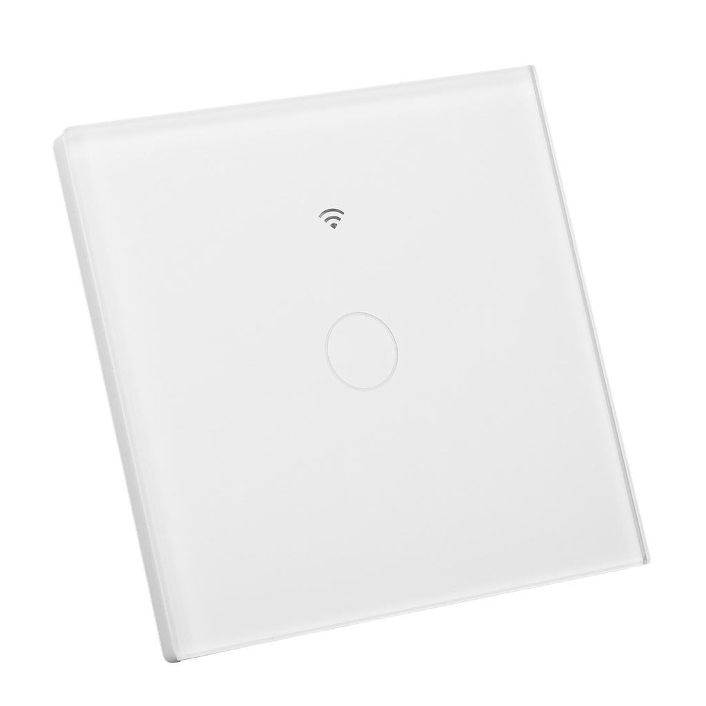 Wi-Fi RF переключатель света с сенсорным управлением, водонепроницаемая стеклянная панель, поддержка голосового управления, умный настенный светильник Swi