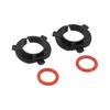 For Hyundai Mitsubishi For Kia H7 LED Headlight Holder 2pcs ABS Adapter Bulb Holder Left/Right Replaces Retainer