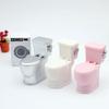 Bathroom Furniture Dollhouse Toilet Flushing Sound Miniature Toilet Toys Kids Toy