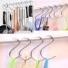 1/5/10Pcs Clothing Home Kitchen Holder S Shaped Storage Rack Hanger Hook Clasps Hooks