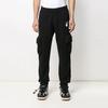 Off-White Спортивные брюки-карго Marker, черные/фуксия, мужские штаны OMCH036R21FLE0021032