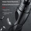 Drill Bit 118-Degree Point Angle Wear-Resistant Rust-proof Widely Used High Speed Steel DIY Drill Bit Woodworking Tool