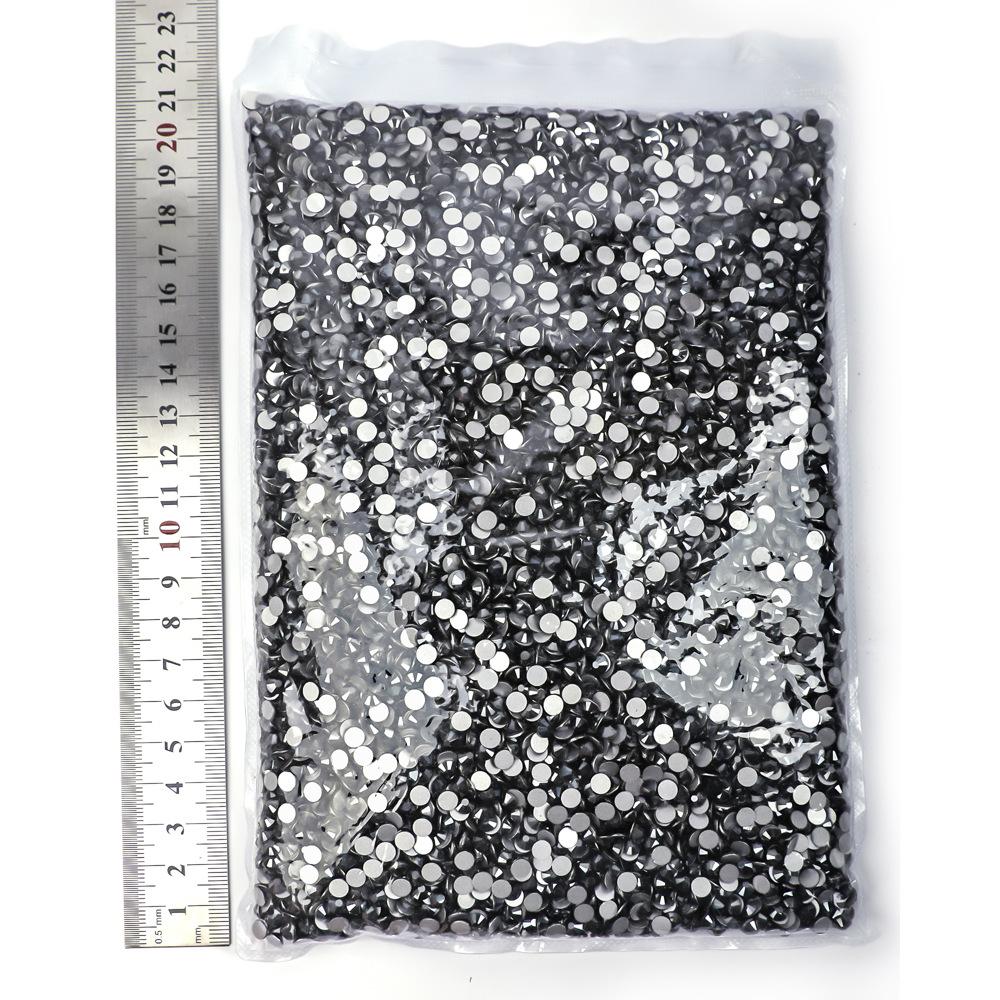 Мягкий Биг-бэг Плоское дно Алмазный Цветной Гальванизированный Хрустальный Алмаз Декоративная Страза Сделай сам Нейл-арт Стеклянные Ювелирные Аксессуары