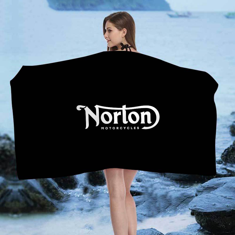 N-NORTONS Мотоциклетные Большие Микрофибровые Пляжные Полотенца Быстросохнущие Полотенца Песчаные Пляжные Полотенца Полотенце для Бассейна Для Путешествий Бассейн Йога