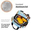 Caravan Under The Blue Sky Insulated Lunch Bag for Women Kids Portable Food Boxes Thermal Lunch Box Tote