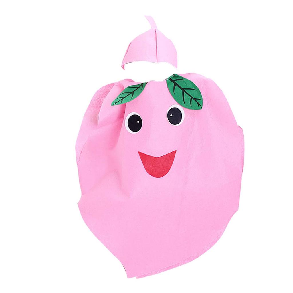 Adult Fruit Costume Novelty Slip on Food Cosplay Costumes with Hat for Masquerade Stage Performance Holiday Role Play Party