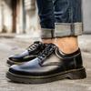 Large Size 2025 Popular Men's Shoes British Fashion Leather Low-top Martin Boots Men's Casual Business Leather Shoes