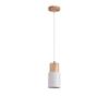 Nordic Designer Simple Wire Chandelier LED E27 Wood Pendant Lights Fixture Kitchen Bar Hotel Home Indoor Decor