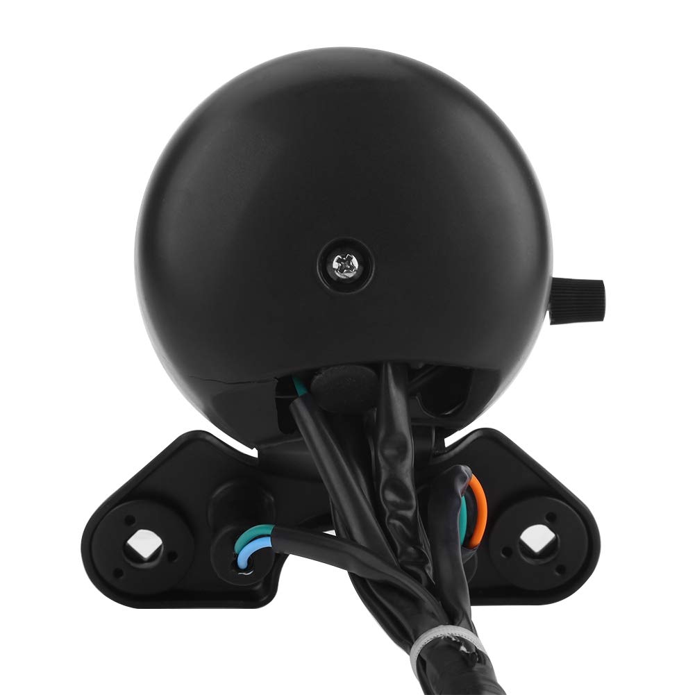 Akozon Motorcycle Speedometer Universal Motorcycle Dual Odometer Speedo Meter Gear Digital Display