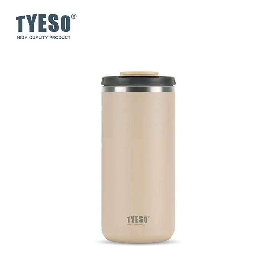 Tyeso 600ML Vacuum Flask Insulated Travel Tumbler Large Capacity Cup for Office Car Hot Cold Portable Thermoses Drinkware