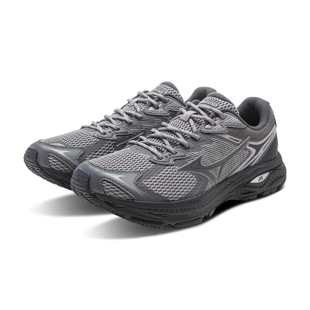 Mizuno Racer V2 Удобные Универсальные Нескользящие Дышащие Прочные Кроссовки с низким верхом Унисекс кроссовки Углеродно-серый D1GH250603