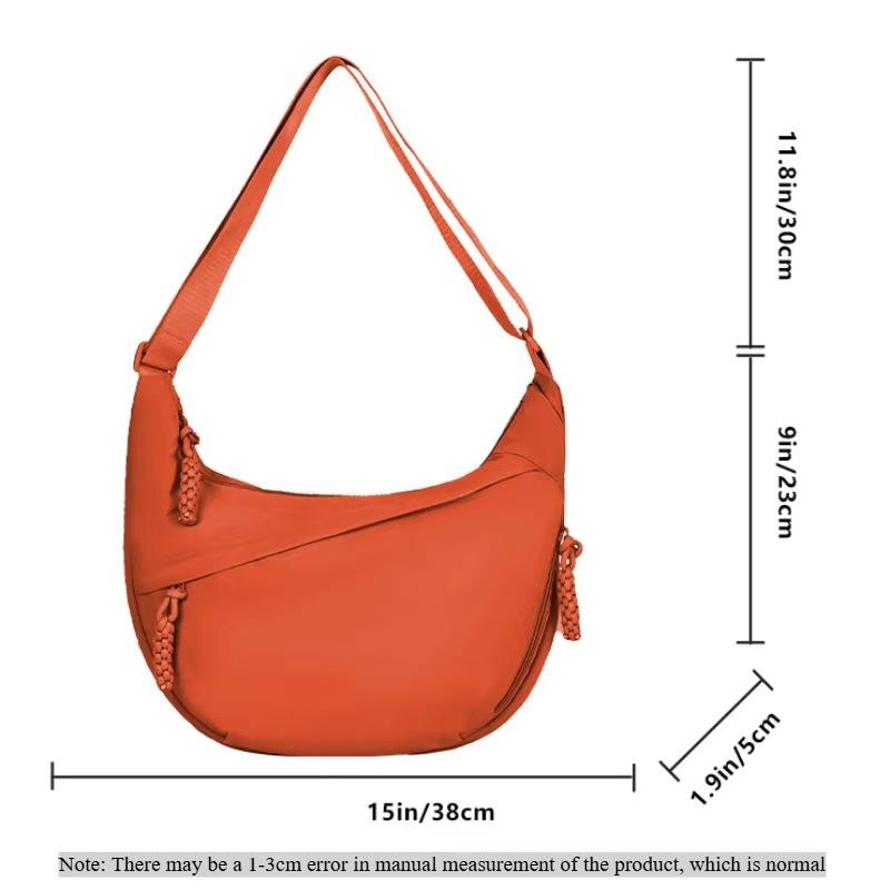 Nylon Shoulder Bag High Capacity Women's Crossbody Messenger Bag Leisure Versatile Purses And Handbags Totes Hobos Bag