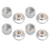 4Pcs Speaker Isolation Feet Pad Aluminum Alloy Shock Absorber Speaker Spike Pad for Subwoofer