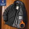 TUCANO Men's Warm Hooded Cotton Jacket