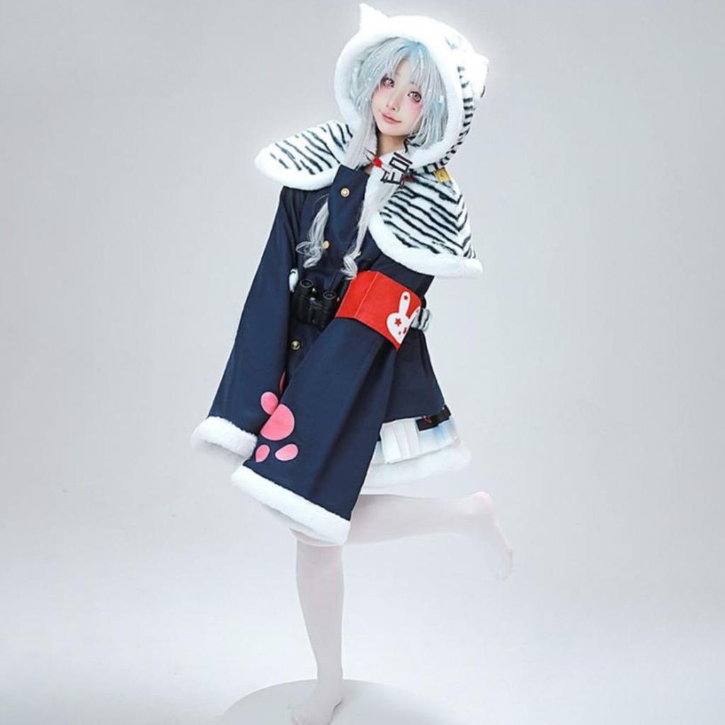 Milky Time Azur Lane Changchun Cosplay Costume Hoodie Women's Japanese Style