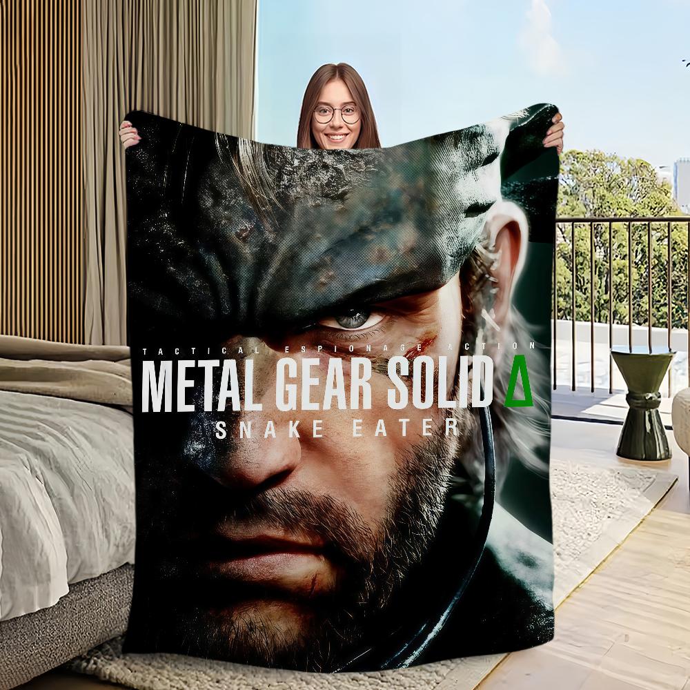 M-Металл G-Снаряжение S-Твердый Delta Snake Eater Фланелевый теплый комфорт мягкий плюшевый плед Для пикника Кровати Диваны Дома И Спальни