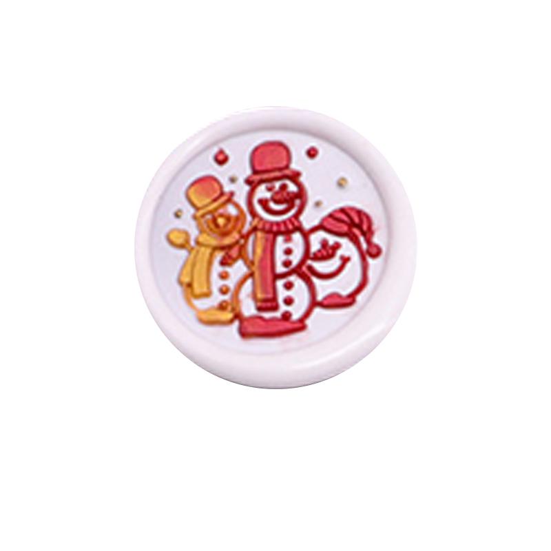 Рождественская восковая печать штамп старинная запечатывающая головка штампа для рождественской упаковки подарков открытки DIY скрапбукинг конверты приглашения