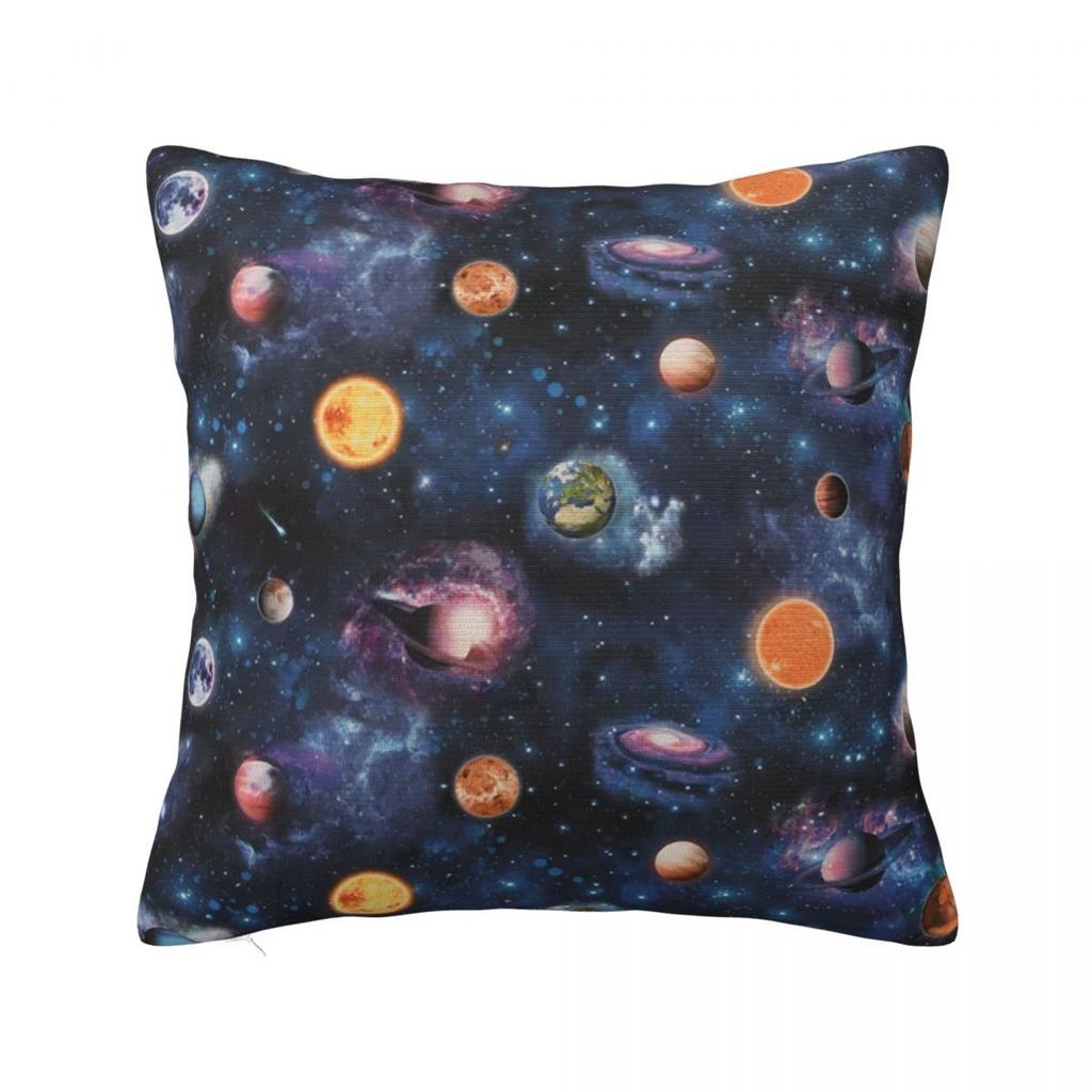 Солнечная Система Космос Планеты Вселенная Квадратная Наволочка Чехол для Подушки Наволочка Чехол для Декоративной Подушки для Дома Спальни Автомобиля