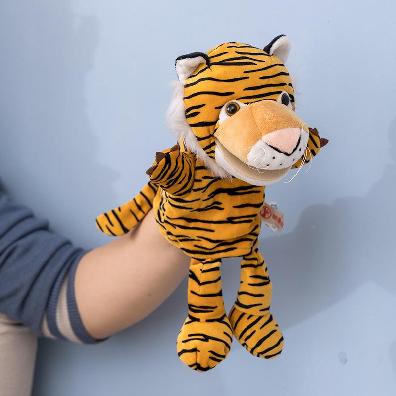 Children's Toys Ventriloquist Children's Plush Toys Animals Open Mouth Hand Puppets Birthday Gifts Girls Parent-child Games Dolls Dolls