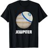 Jewpiter Смешной Юпитер Еврейская Игра Слов Кипа Графическая Унисекс Футболка