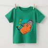 Chainsaw Man Pochita Anime Graphic Print Cotton Kids Boys Girls T Shirt Soft Casual Short Sleeve Top Summer Clothes