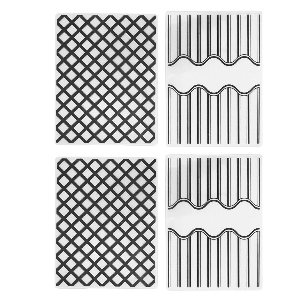 4шт пластиковых папок для тиснения набор декоративных тисненых машин шаблон для изготовления открыток