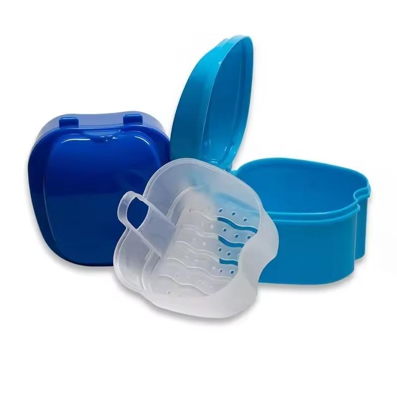 1 шт. Коробка для ванночки для зубных протезов, Чистящая стоматологическая коробка, Защита, Ортодонтическая чистка, Держатель для искусственных зубов, Продукты для гигиены полости рта