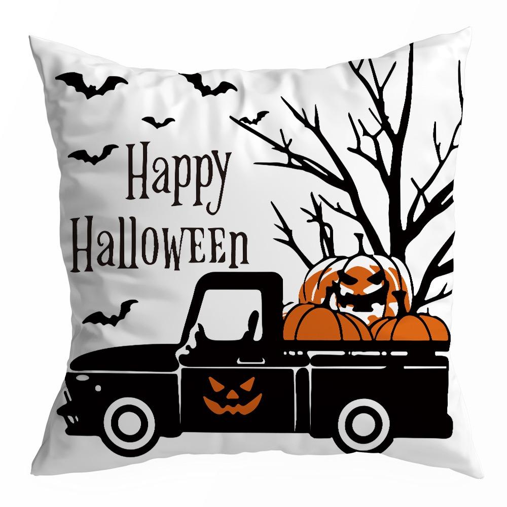 Halloween Holiday Party Decoration Pillow Cover Suitable for Home Living Room Sofa Room Decoration Friend Gift